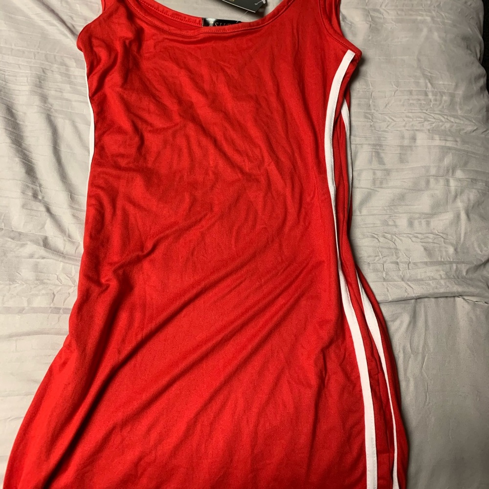 Red dress